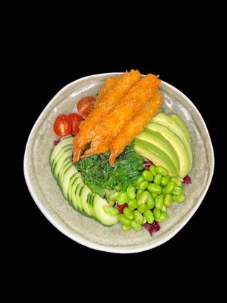 Ensalada Tempura De Langostino