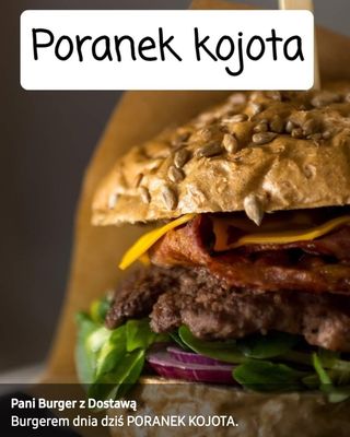 Burger Poranek kojota 10cm