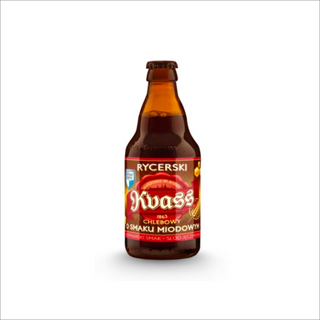 Kvass chlebowy o smaku miodowym 