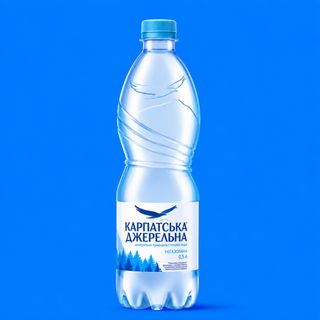 Вода мінеральна Карпатська Джерельна негазована 0.5 л ПЕТ