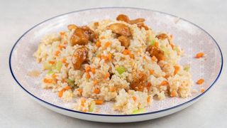 37. Stir-Fried Rice with chicken 鸡肉炒饭