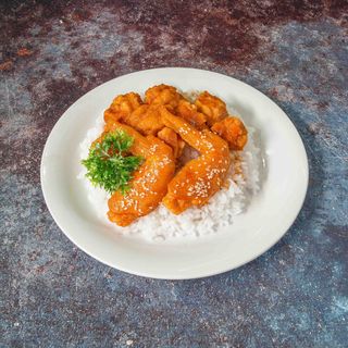 Pollo Frito Cuadrado