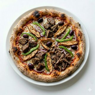 Pizza Con Carne