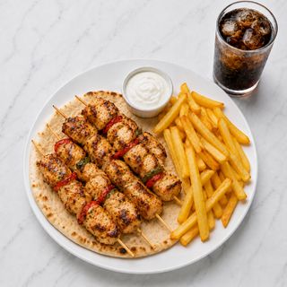 Menu Brochettes De Poulet