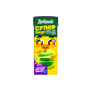 Հյութ Դոբրի խնձոր 0,2լ