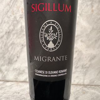 Cesanese di Olevano DOC Sigillum Lazio