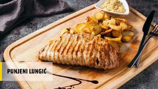 Punjeni svinjski lungić