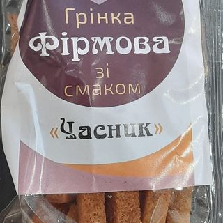 Грінка фірмова зі смаком часнику 100гр