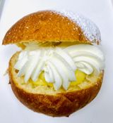 Maritozzo grande panna e crema