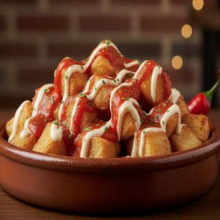Patatas bravas (ración)