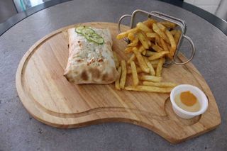 Tacos Poulet gratiné