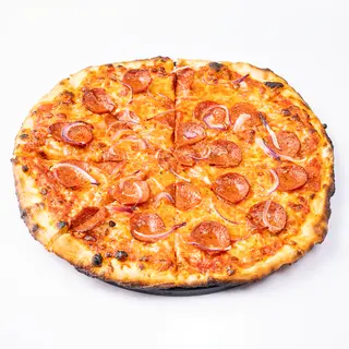 Chicken/Beef Sausage Pizza