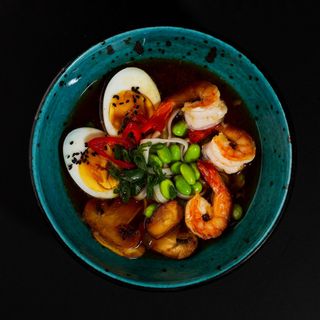 * Рамен з креветкою