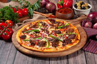 Beef steak Pizza 