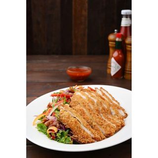 Crispy Chicken Breast Salad