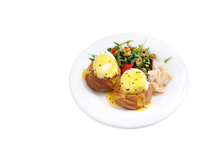 Profiterole cu ou pașot