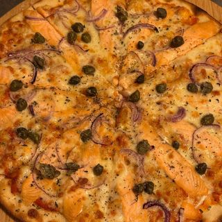 Pizza de Salmão