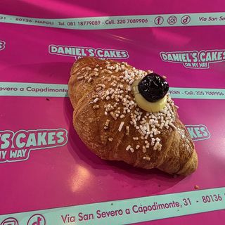 Cornetto crema amarena