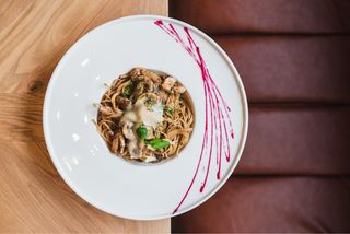 Spaghetti od tartufa sa piletinom