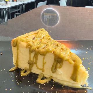 Tarta de queso pistacho