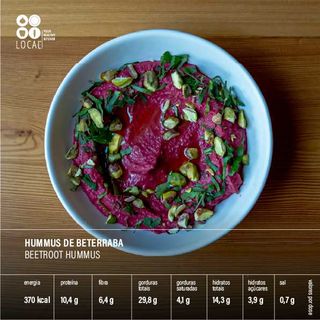 Hummus Beterraba
