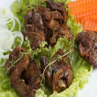 Higaditos de pollo (ración 370 Cc.)