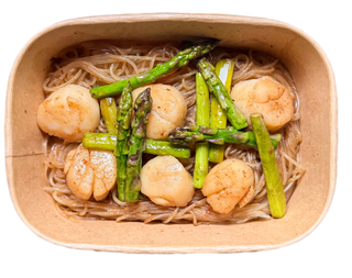 Scallop & Asparagus | Scoici Saint Jacques & Asparagus