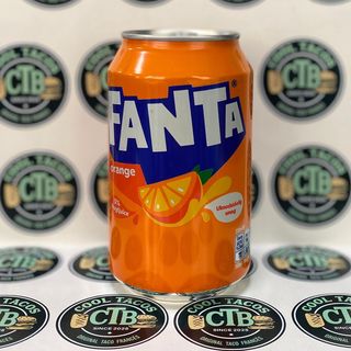 Fanta Naranja lata 330ml.