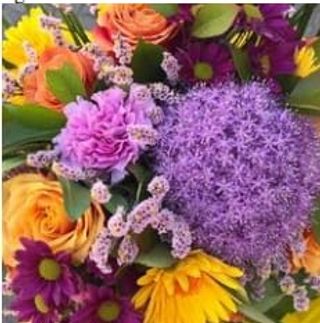 Mazzo fiori misti colorato piccolo