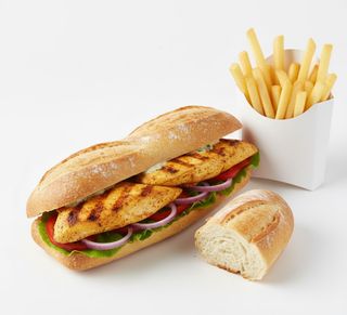 Sandwich Poulet Mariné Épicé