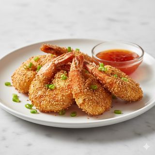 Tempura De Gamba Al Sésamo (4 Uds)