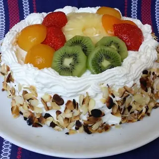 Entremet crème chantilly fruits (500g entre 4 et 5 pers.)