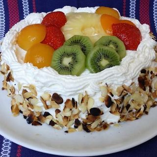 Entremet crème chantilly fruits (1 kg entre 6 et 10 pers.)