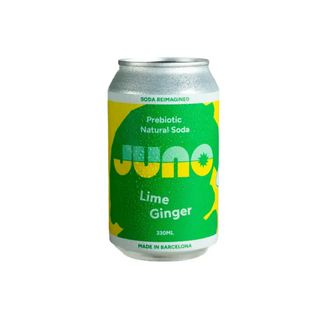 Juno Natural Prebiotic Soda Lime & Ginger (330 ml.)