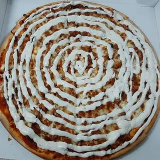 Pizza Kebab De Pollo (40 Cm.)