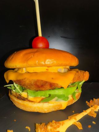 Crispy chickenburguer