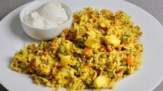 Tawa Pulao (Pav Bhaji style)