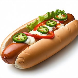 Bocadillo De Mayonesa, Atún, Piquillo Y Lechuga