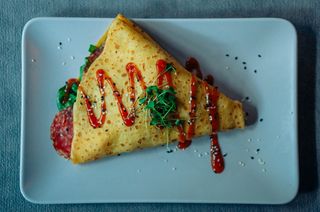 TOSCANO SALAMI &CHEESE  CREPE