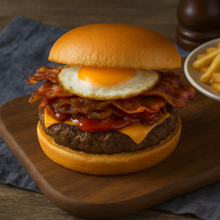 Hamburguesa Con Bacon