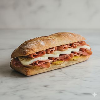 Panino speck, patate e provola