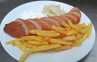 Plato San Jacobo, Flamenquín y Patatas