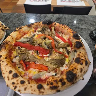Pizza Vegeteriana (31 A 33 Cm. Aprox.)