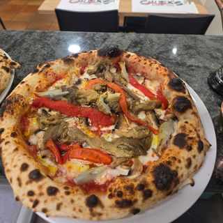 Pizza Vegeteriana (31 A 33 Cm. Aprox.)