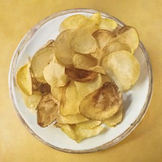 Patata chips con buccia