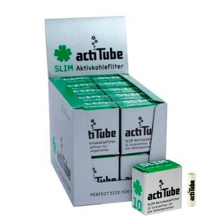 Filtros Acti Tube Slim 7 Mm. 10 Ud