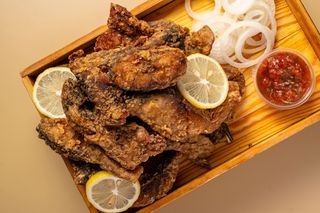 Жареная рыба 1кг