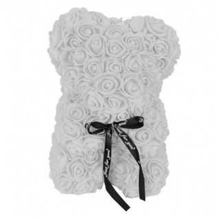 Ursulet Spuma Alb 25 Cm