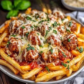 Meatballs Loaded Fries