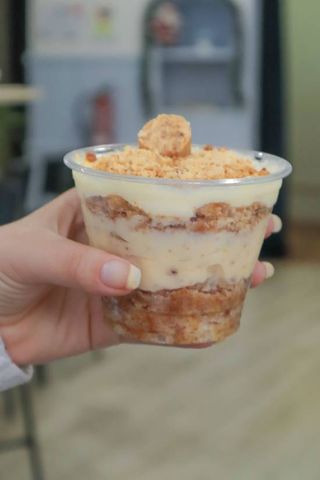 Bolo no Pote de Paçoca